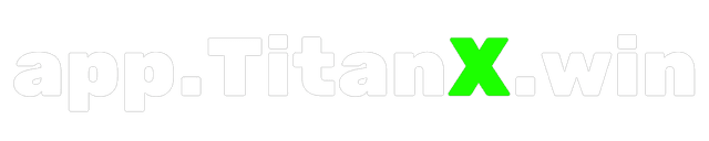 TitanX.win Text Logo